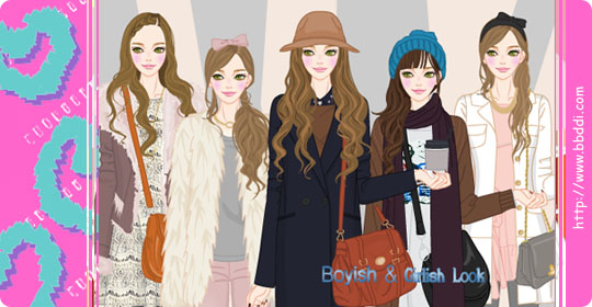 Boyish & Girlish Look 이전빠숑 코디