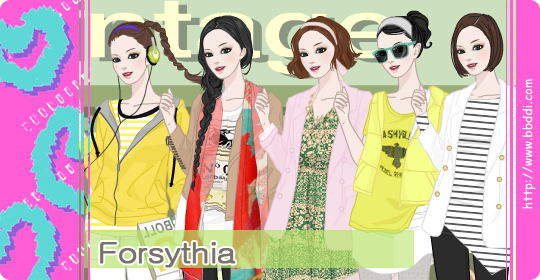 Forsythia 이전빠숑 코디