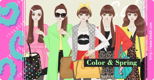Color & Spring 이전빠숑 코디