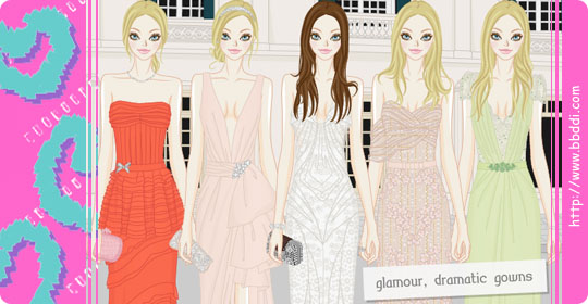 Glamour, Dramatic Gowns 이전빠숑 코디