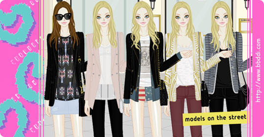 Models on the Street 이전빠숑 코디