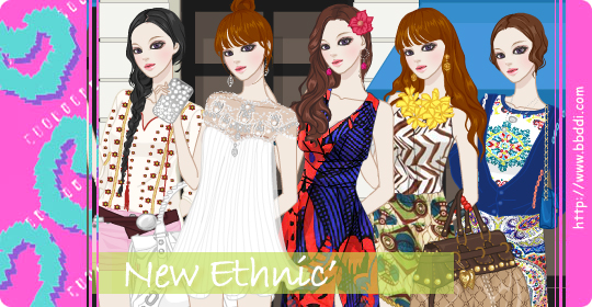 New Ethnic 이전빠숑 코디