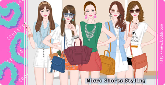 Micro Shorts Styling 이전빠숑 코디