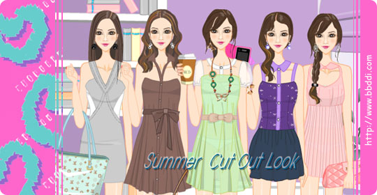 Summer Cut Out Look 이전빠숑 코디