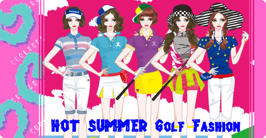 HOT SUMMER Golf Fashion 이전빠숑 코디