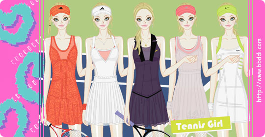 Tennis Girl 이전빠숑 코디