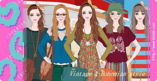 Vintage & Bohemian Style 이전빠숑 코디