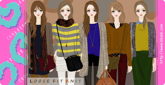 LOOSE FIT KNIT 이전빠숑 코디