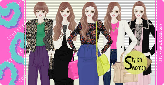 Stylish Woman 이전빠숑 코디