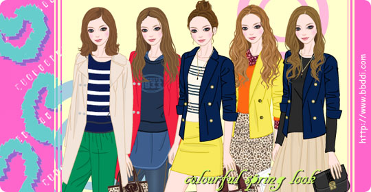 Colourful Spring Look 이전빠숑 코디