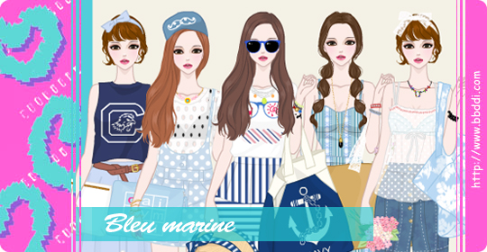Bleu Marine  이전빠숑 코디