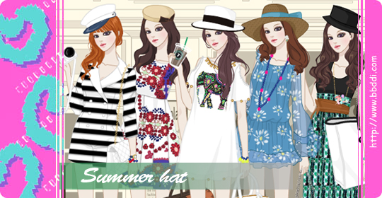 Summer Hat 이전빠숑 코디