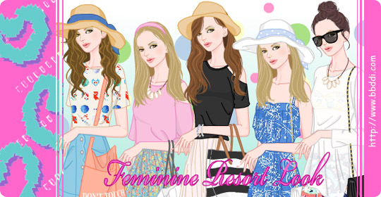 Feminine Resort Look 이전빠숑 코디