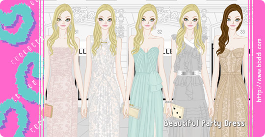Beautiful Party Dress 이전빠숑 코디