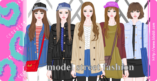 Model Street Fashion 이전빠숑 코디