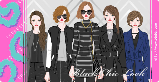 Black Chic Look 이전빠숑 코디