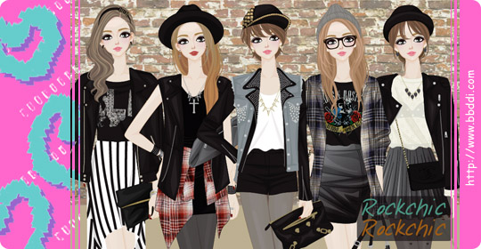 Rockchic 이전빠숑 코디