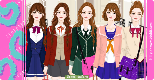 School uniform 이전빠숑 코디