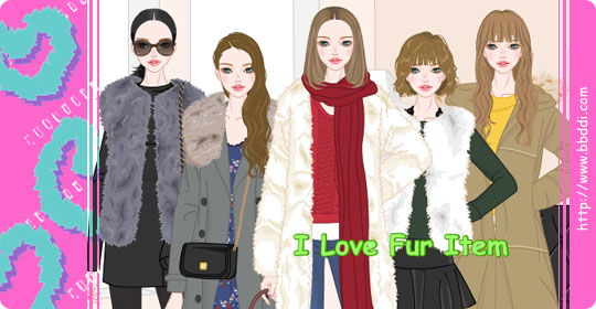 I Love Fur Item. 이전빠숑 코디