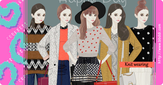 Knit Wearing 이전빠숑 코디