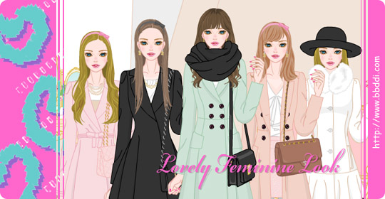 Lovely Feminine Look 이전빠숑 코디