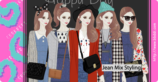 Jean Mix Styling 이전빠숑 코디