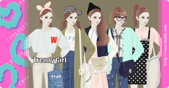 Trendy Girl 이전빠숑 코디