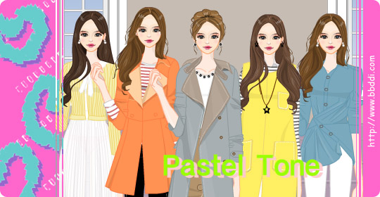 Pastel Tone 이전빠숑 코디