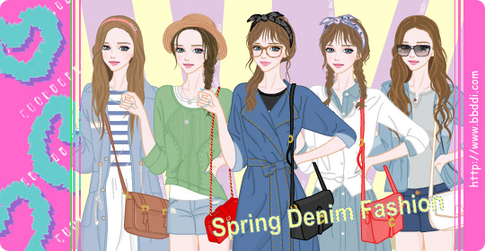 Spring Denim Fashion 이전빠숑 코디