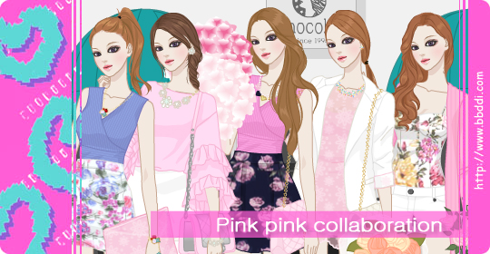 Pink Pink Collaboration 이전빠숑 코디