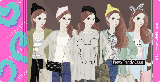 Pretty Trendy Casual 이전빠숑 코디