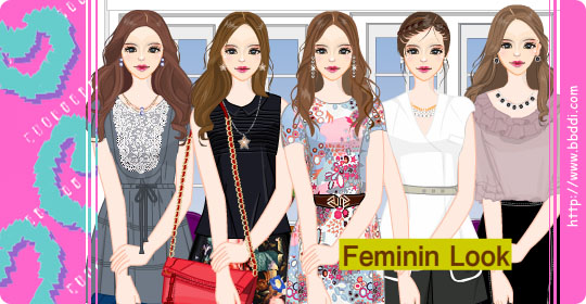 Feminine Look 이전빠숑 코디