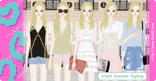 Fresh Summer Styling 이전빠숑 코디
