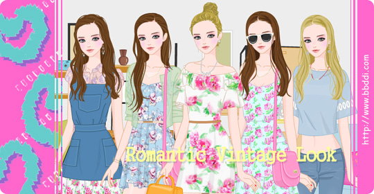 Romantic Vintage Look 이전빠숑 코디