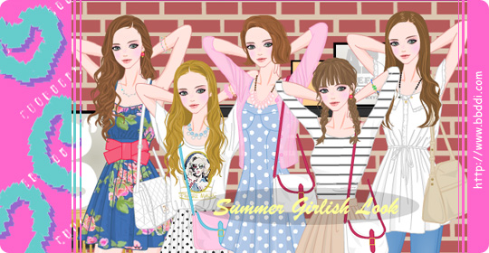 Summer Girlish Look 이전빠숑 코디