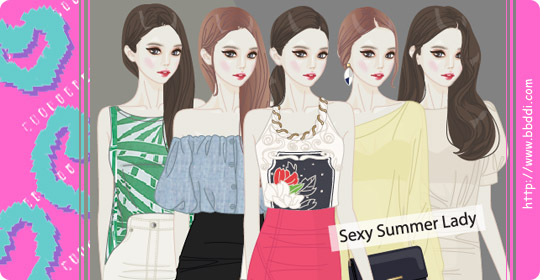 Sexy Summer Lady 이전빠숑 코디