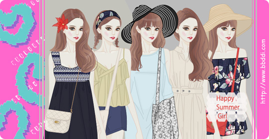 Happy Summer Girl 이전빠숑 코디