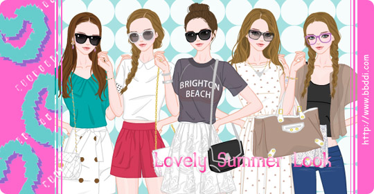 Lovely Summer Look 이전빠숑 코디