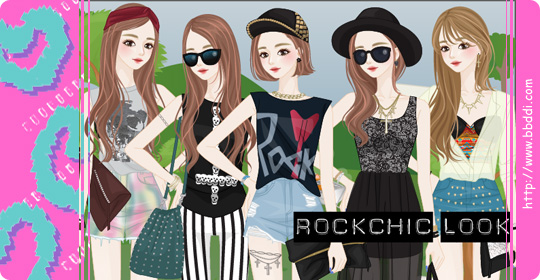 Rockchic look 이전빠숑 코디