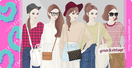Girlsh & Vintage 이전빠숑 코디