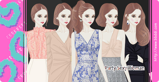 Party Sexy Woman 이전빠숑 코디