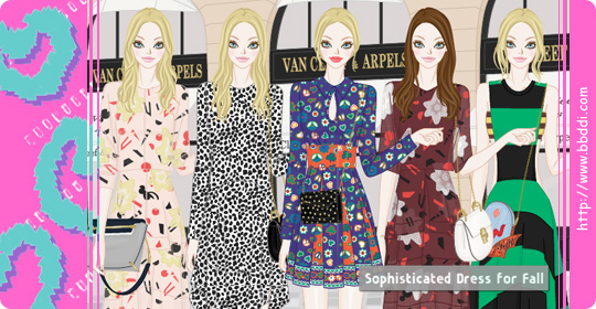 Sophisticated Dress for Fall 이전빠숑 코디