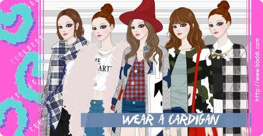 Wear a Cardigan 이전빠숑 코디