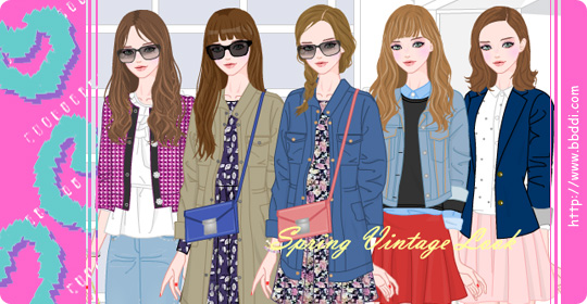 Spring Vintage Look 이전빠숑 코디
