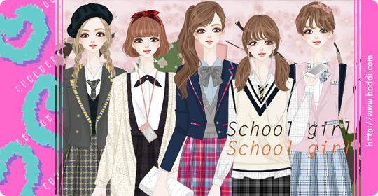 School Girl 이전빠숑 코디