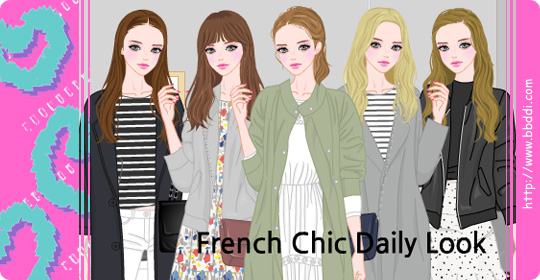 French Chic Daily Look 이전빠숑 코디