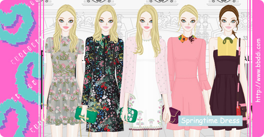 Springtime Dress 이전빠숑 코디