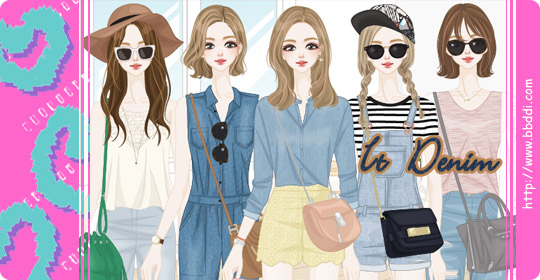 It Denim 이전빠숑 코디