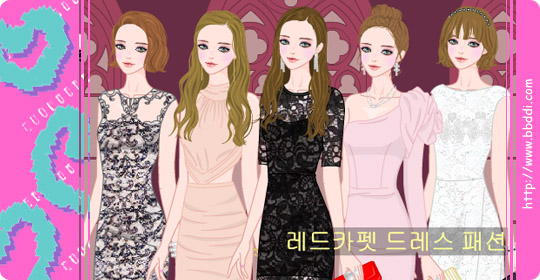 레드카펫 드레스 패션! 이전빠숑 코디