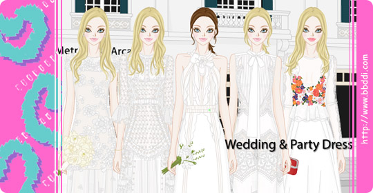 Wedding & Party Dress 이전빠숑 코디
